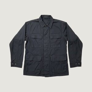 Propper Combat Coat Mens Small Regular BDU Navy Blue Ripstop Cotton Jacket
